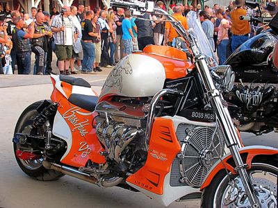 BLUE STEEL goes BOSS HOSS