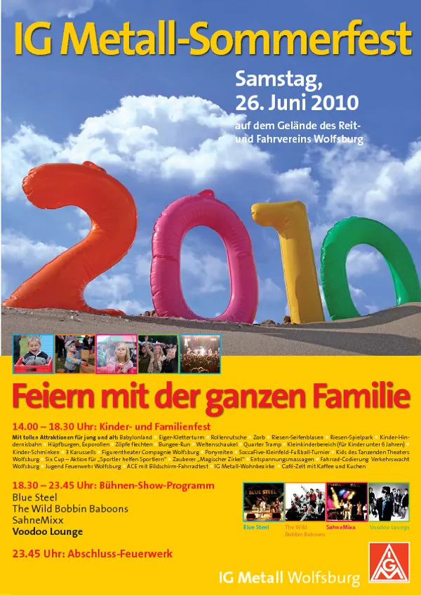 IG Metall Sommerfest in Wolfsburg